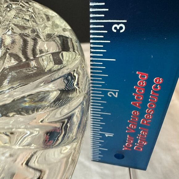 Anchor Hocking Star of David (EAPC) Glass Candy Dish with Lid Large Vintage - Picture 9 of 15